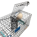 Joy Fish Maryland Blue Crab Heavy Duty Crab Trap, 24"x12"x12" with Gauge
