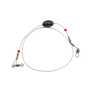 Redi-Rigs Monofilament with Snap (Weighted)