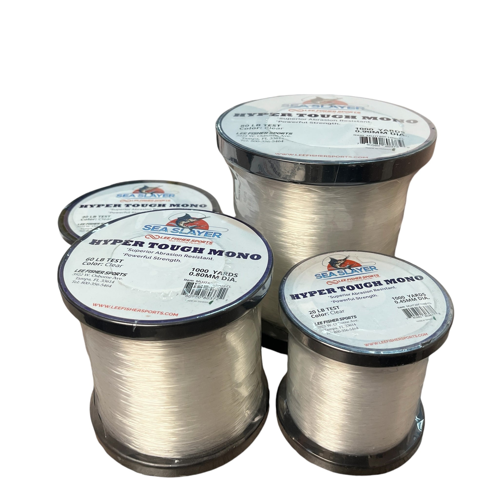 60 lb mono fishing line Vicious Ultimate Clear - Test the leader thats at Lee Fisher Joy Fish Spool