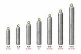 Deep Drop Fishing Lead Weight Sinker, 2lb-10lb Available, Fits in Rodholder, Made in The USA