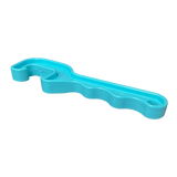 Bucket Lid Opener Tool for 3-5 Gallon Buckets, ABS Plastic, Turquoise, 9.38 Inch Length