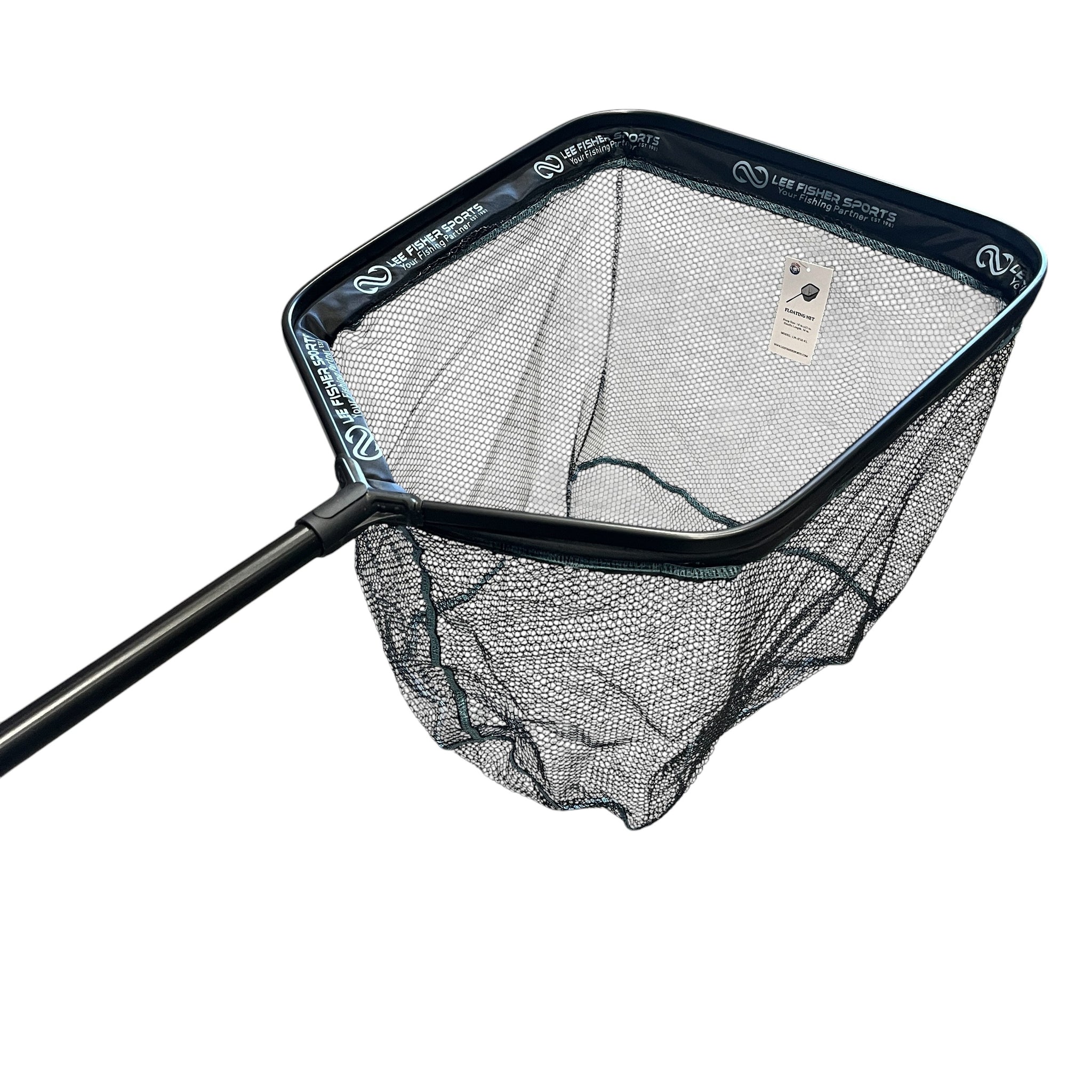 deep fish landing nets Floating Landing Net-18"x22",14" deep, 36" Handle, JF-30 Float