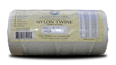 Joy Fish White Twisted Nylon Twine