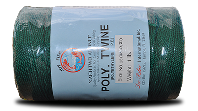 Joy Fish Black and Tarred Twisted Nylon Twine 6 / 1lb